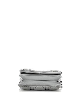 Christian Dior Caro Flap Pouch with Chain Macrocannage Quilt Calfskin Mini (view 2)