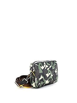 Fendi Camouflage Crossbody Messenger Bag Printed Leather (view 2)