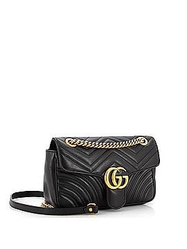 Gucci GG Marmont Flap Bag Matelasse Leather Small (view 2)