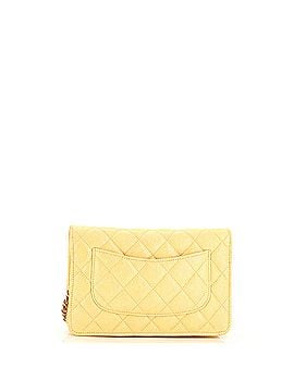 Chanel Wallet on Chain Quilted Iridescent Caviar (view 2)