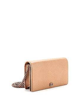 Gucci Petite GG Marmont Chain Wallet Leather Mini (view 2)