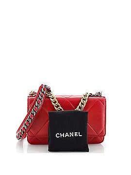 Chanel 19 Wallet on Chain Quilted Goatskin (view 2)