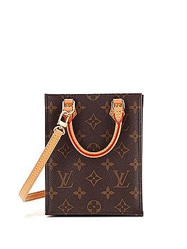 Louis Vuitton Petit Sac Plat Bag Monogram Canvas (view 1)