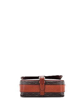 Saint Laurent Le Monogramme Buckle Satchel Monogram All Over Coated Canvas and Leather Medium (view 2)