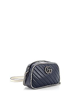 Gucci GG Marmont Shoulder Bag Diagonal Quilted Leather Small (view 2)
