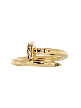 Cartier Juste un Clou Ring 18K Yellow Gold and Diamonds (view 1)