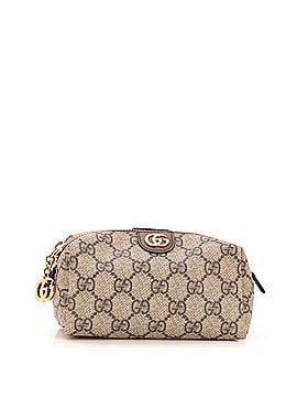 Gucci Ophidia Cosmetic Pouch GG Coated Canvas Small (view 1)