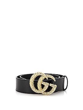 Gucci Scales GG Marmont Belt Leather Wide (view 1)