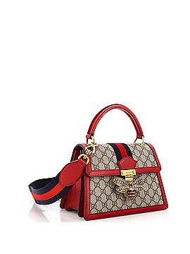 Gucci Queen Margaret Top Handle Bag GG Coated Canvas Small (view 2)