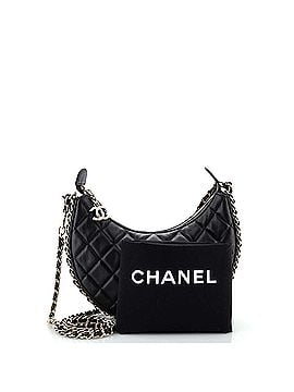 Chanel Chain Around Hook Hobo Quilted Lambskin Small (view 2)
