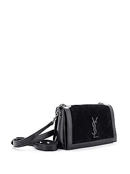 Saint Laurent Book Bag Leather and Suede (view 2)