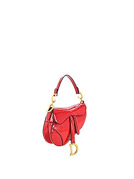 Christian Dior Saddle Bag Patent Mini (view 2)