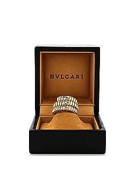 Bvlgari Serpenti Tubogas Double Wrap Ring 18K Yellow Gold (view 2)
