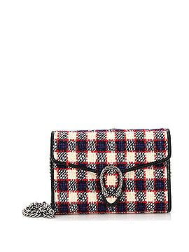 Gucci Dionysus Chain Wallet GG Tweed Small (view 1)