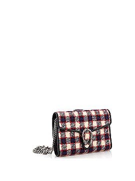 Gucci Dionysus Chain Wallet GG Tweed Small (view 2)