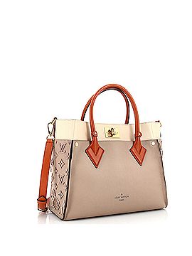 Louis Vuitton On My Side Tote Monogram Tuffetage Leather MM (view 2)