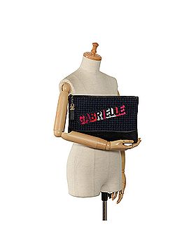 Chanel Tweed Gabrielle Clutch Bag (view 2)