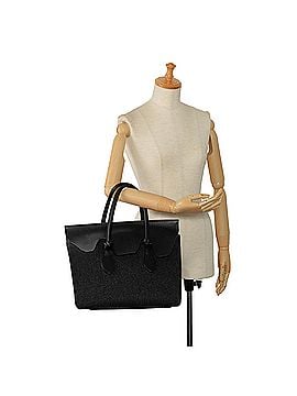 Céline Felt and Leather Tie Knot Tote (view 2)