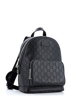 Gucci Signature Pocket Backpack Guccissima Leather Small (view 2)