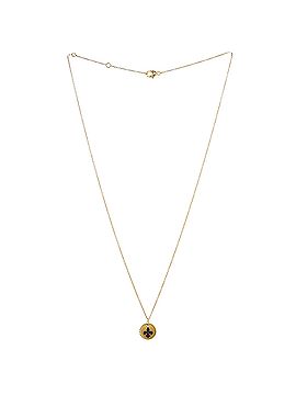 David Yurman Cable Collectibles Fleur de Lis Pendant Necklace 18K Yellow Gold with Black Diamonds (view 2)