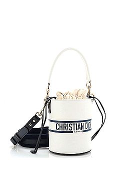 Christian Dior Vibe Drawstring Bucket Bag Leather Small (view 2)