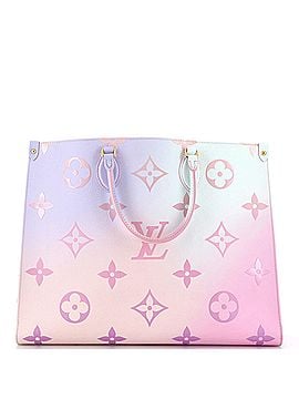 Louis Vuitton OnTheGo Tote Spring in the City Monogram Giant Canvas GM (view 1)
