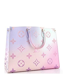 Louis Vuitton OnTheGo Tote Spring in the City Monogram Giant Canvas GM (view 2)