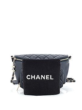 Chanel Business Affinity Waist Bag Quilted Caviar Medium (view 2)