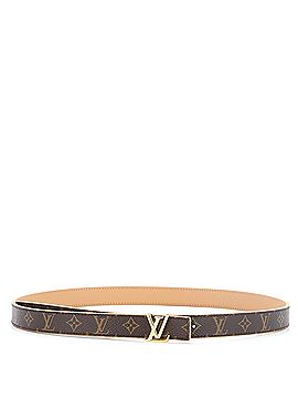 Louis Vuitton LV Initiales Reversible Belt Monogram Canvas and Leather Thin (view 2)