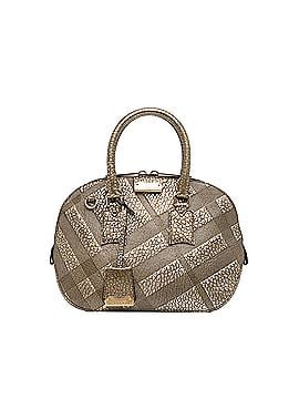 Burberry Embossed Leather Orchard Handle Bag (view 1)