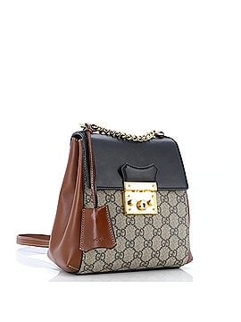Gucci Padlock Backpack GG Coated Canvas and Leather Mini (view 2)