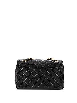 Chanel Vintage CC Chain Flap Bag Quilted Lambskin Small (view 2)