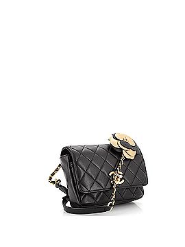 Chanel Private Affair Camellia Flap Bag Quilted Lambskin Small (view 2)