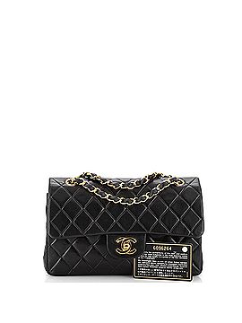 Chanel Vintage Classic Double Flap Bag Quilted Lambskin Small (view 2)