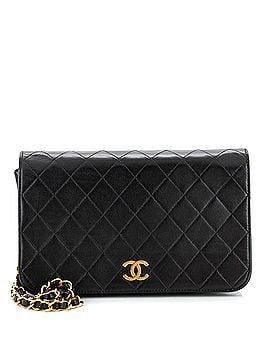 Chanel Vintage Full Flap Bag Quilted Lambskin Medium (view 1)