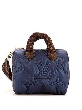 Louis Vuitton Speedy Bandouliere Bag Monogram Quilted Econyl Nylon 25 (view 1)