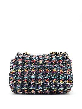 Chanel 19 Flap Bag Quilted Multicolor Tweed Medium (view 2)