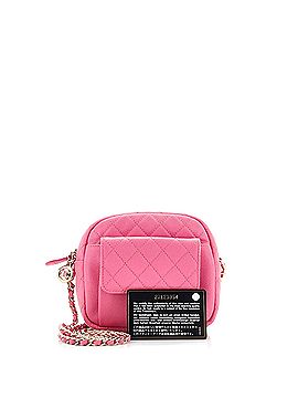 Chanel CC Day Camera Case Quilted Caviar Small (view 2)