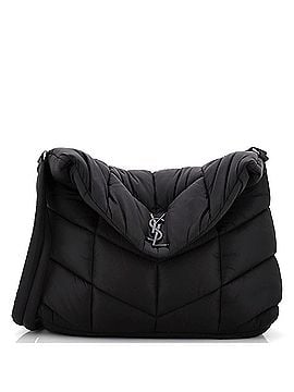 Saint Laurent Loulou Puffer Messenger Bag Quilted Econyl (view 1)