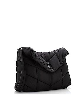 Saint Laurent Loulou Puffer Messenger Bag Quilted Econyl (view 2)