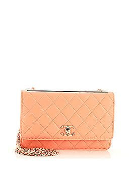 Chanel Trendy CC Wallet on Chain NM Quilted Lambskin (view 1)