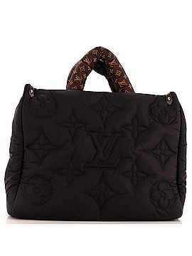 Louis Vuitton Pillow OnTheGo Tote Monogram Quilted Econyl Nylon MM (view 1)