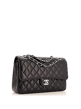 Chanel Classic Double Flap Bag Quilted Caviar Medium (view 2)