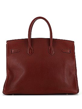 Hermès Birkin Handbag Red Chevre de Coromandel with Gold Hardware 35 (view 2)