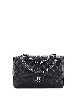 Chanel Classic Double Flap Bag Quilted Caviar Jumbo (view 1)