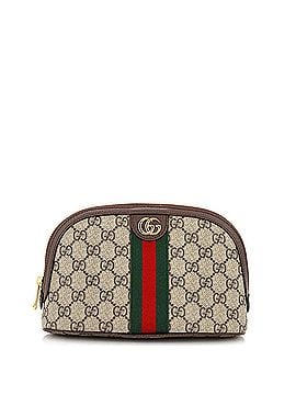 Gucci Ophidia Cosmetic Case GG Coated Canvas Medium (view 1)