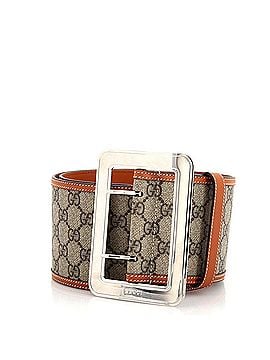 Gucci Lunar New Year Belt GG Coated Canvas Wide (view 1)