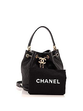 Chanel Fashion Therapy Drawstring Bucket Bag Quilted Caviar Small (view 2)