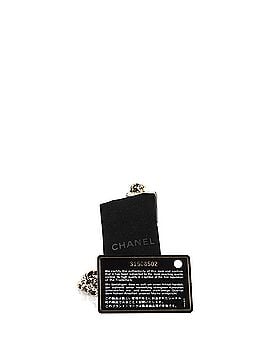 Chanel CC Squared Lipstick Case on Chain Stitched Lambskin with Metal (view 2)