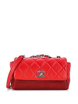 Chanel Bi Coco Flap Bag Quilted Lambskin with Caviar Small (view 1)